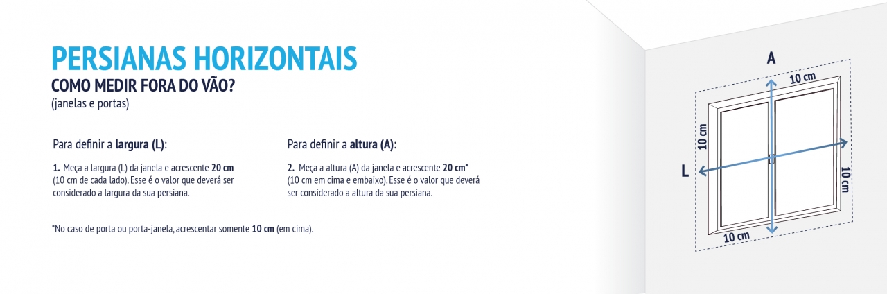 COMO CALCULAR MEDIDAS PARA PERSIANAS