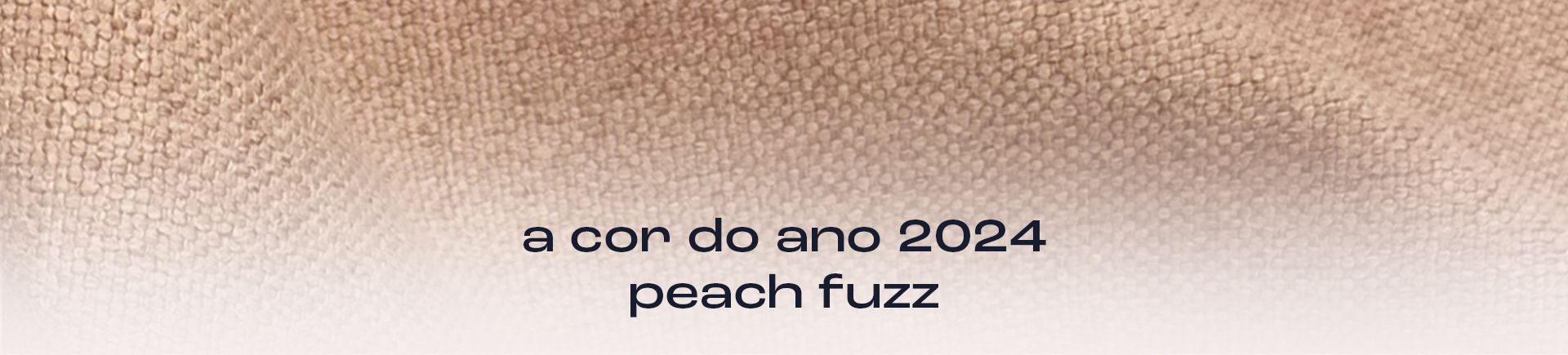 a cor do ano 2024 - peach fuzz